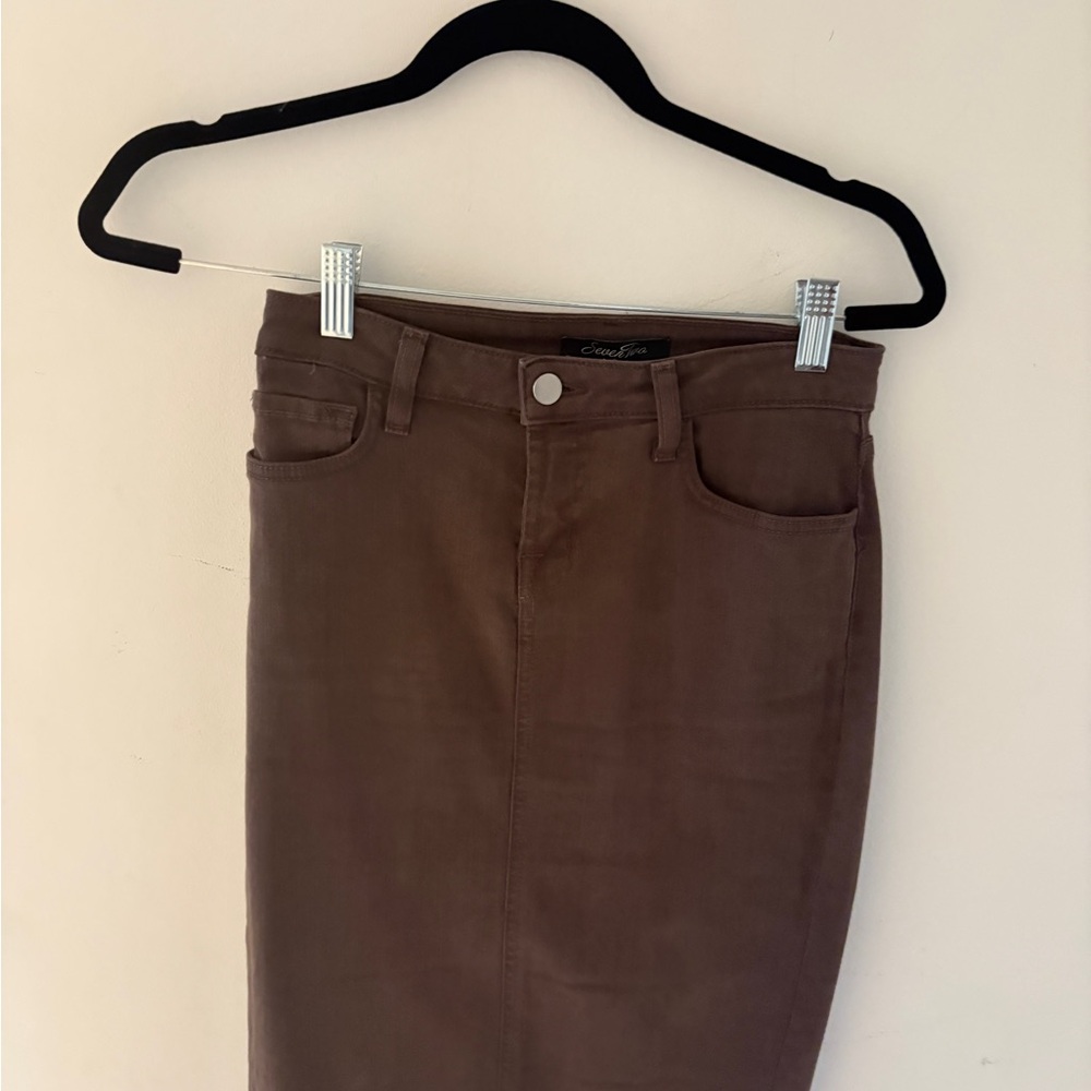 Casual Brown Women's Skirt